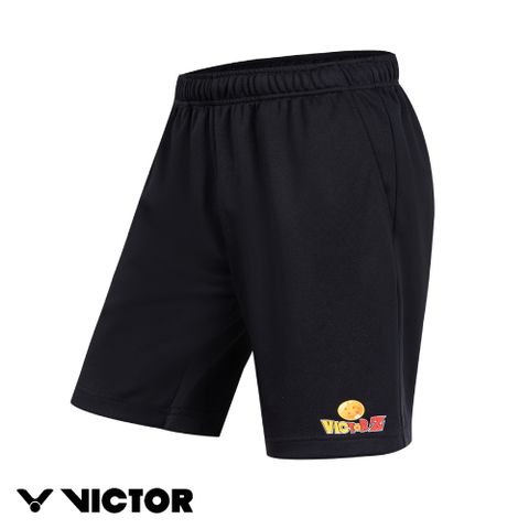 VICTOR 勝利體育 x《七龍珠Z》聯名針織運動短褲(R-505DBZ C/黑色)