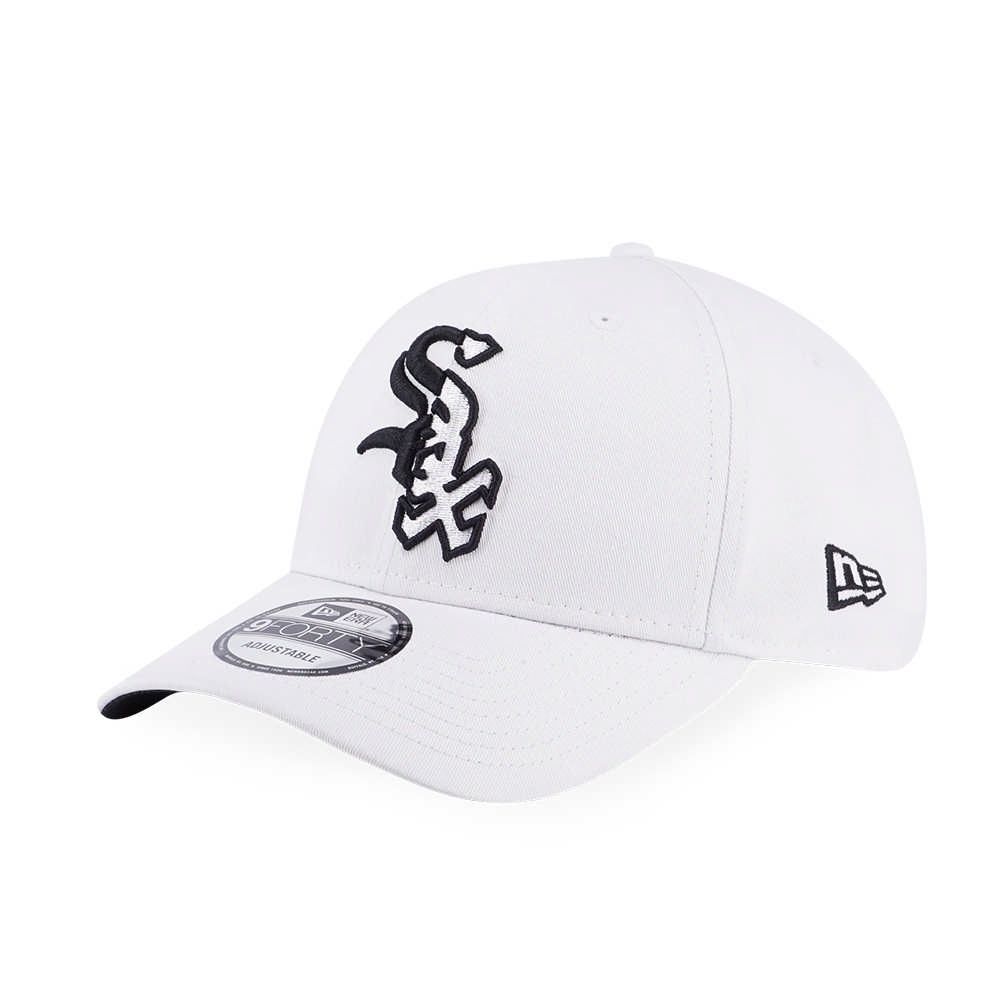 NEW ERA 940 MLB SPLIT LOGO 芝加哥白襪 白-NE13529349