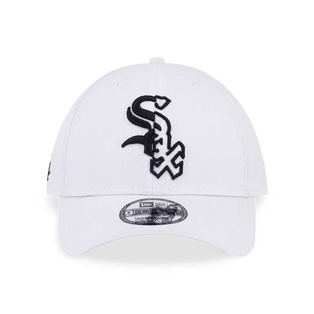 NEW ERA 940 MLB SPLIT LOGO 芝加哥白襪 白-NE13529349