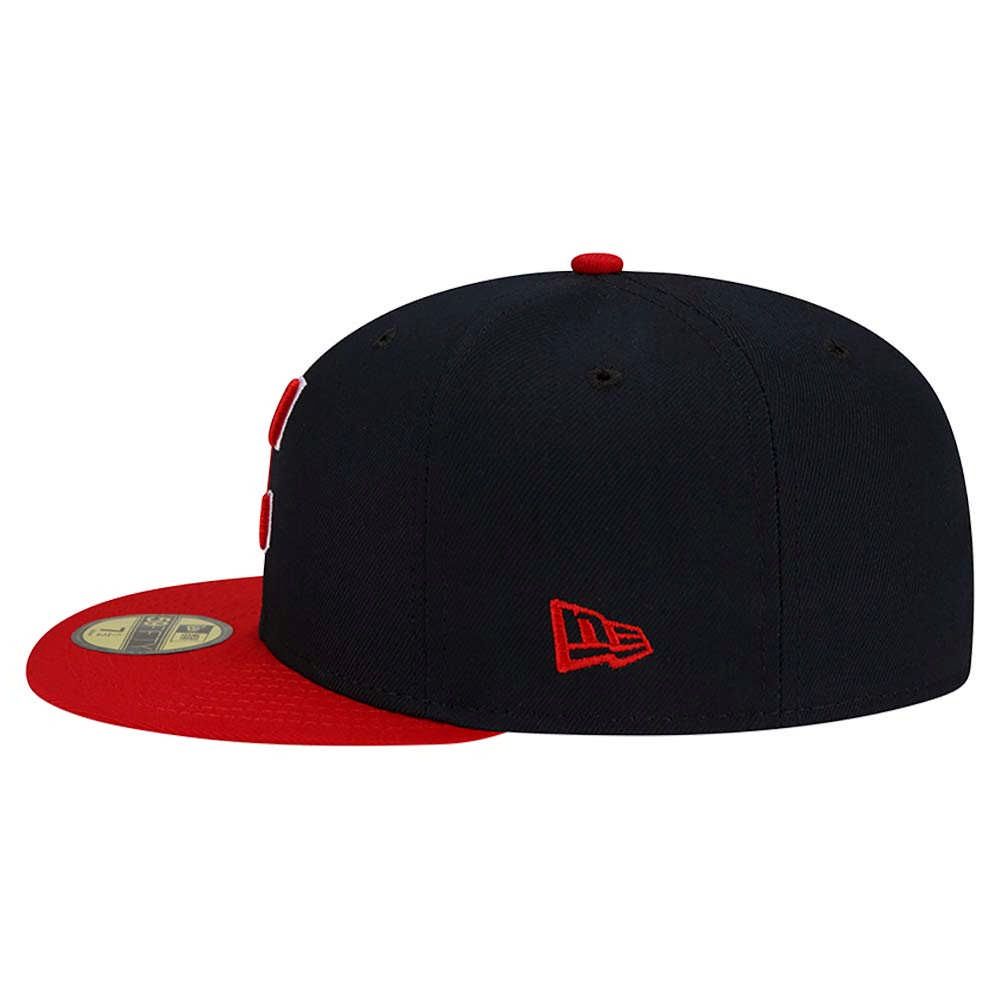 NEW ERA 5950 MLB 球員帽 克里夫蘭守護者_主場 海軍藍-NE70664817