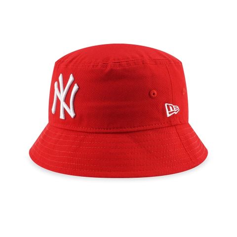 【NEW ERA】童 漁夫帽 MLB洋基 紅-NE12711545