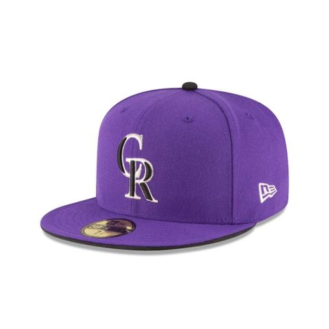 【NEW ERA】5950 MLB 球員帽 落磯 紫-NE70358577
