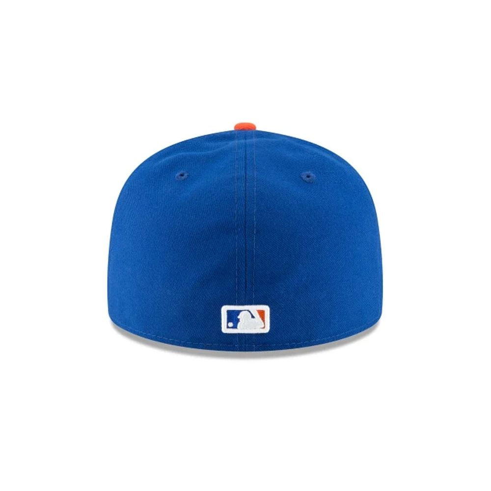 NEW ERA 5950 MLB 球員帽 大都會 客場 皇家藍-NE70360938