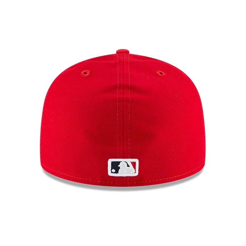 NEW ERA 5950 MLB 球員帽 天使 紅-NE70383734