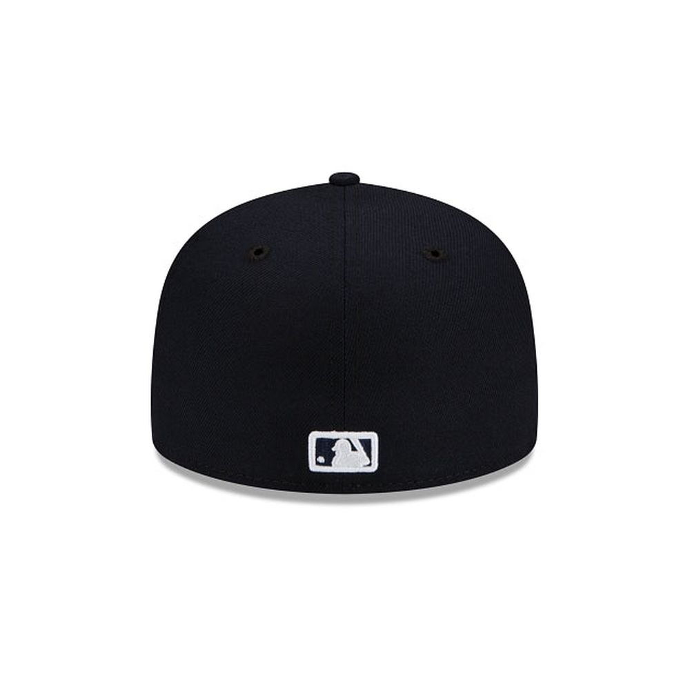 NEW ERA 5950 MLB 球員帽 底特律老虎 海軍藍/白-NE70654425