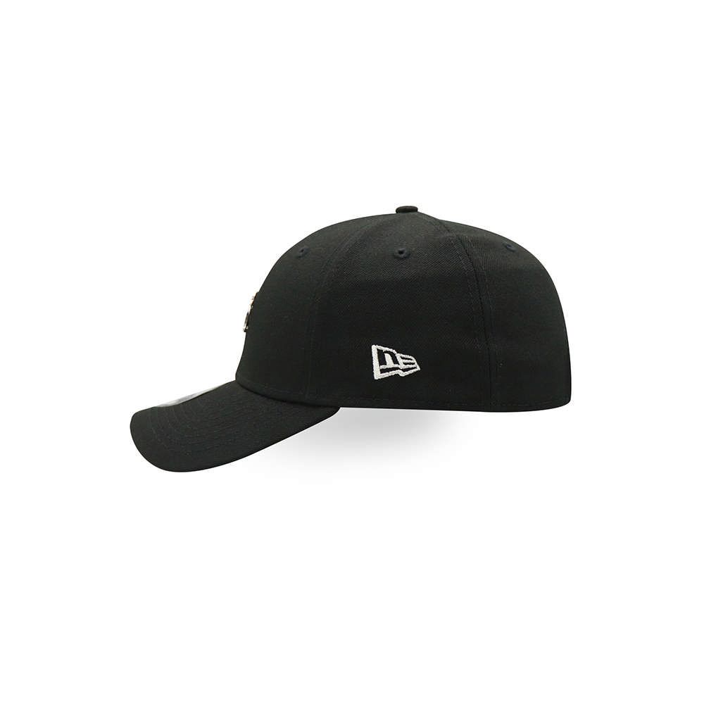 NEW ERA 940 金屬 MINI LOGO 洋基 黑/銀-NE11866873