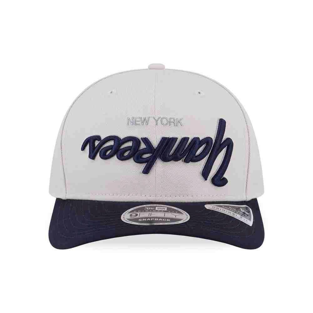 NEW ERA 950 PCV UPSIDE DOWN SCRIPTS 紐約洋基 象牙白-NE13773967