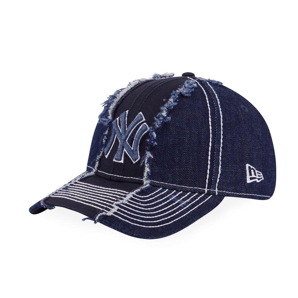 NEW ERA 940 BROKEN WORLD-DAMAGE DENIM 紐約洋基 牛仔藍-NE13774033