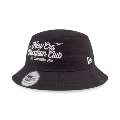 【NEW ERA】漁夫帽 NE假期俱樂部 黑-NE13273211
