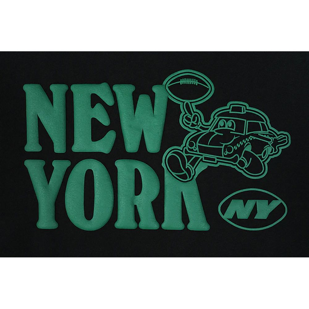 NEW ERA 男女 短袖Tee CITY VIBE-NY CARTOON 紐約噴射機 黑