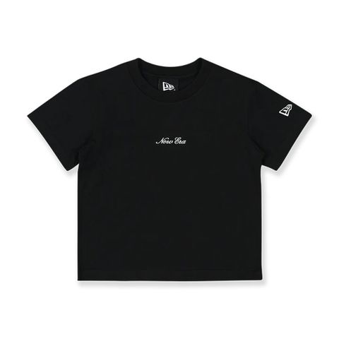 NEW ERA 童 短袖Tee  BASIC  黑