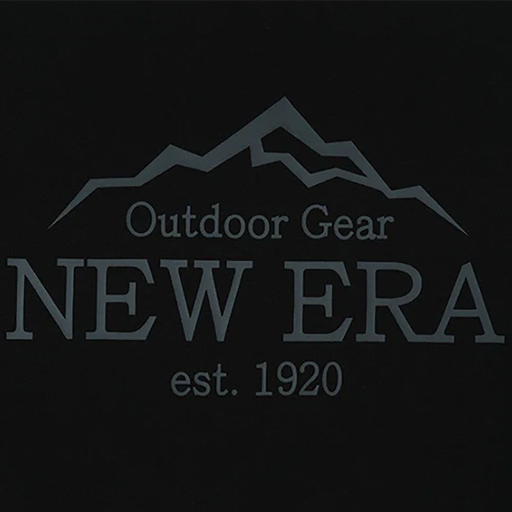 NEW ERA 男女 短袖Tee OUTDOOR BASIC LOGO  黑