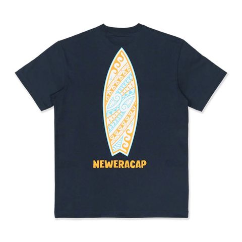 NEW ERA 男女 短袖Tee ISLANDER SURF 海軍藍