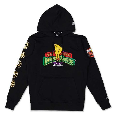 NEW ERA 男女 連帽上衣 POWER RANGERS NE 黑