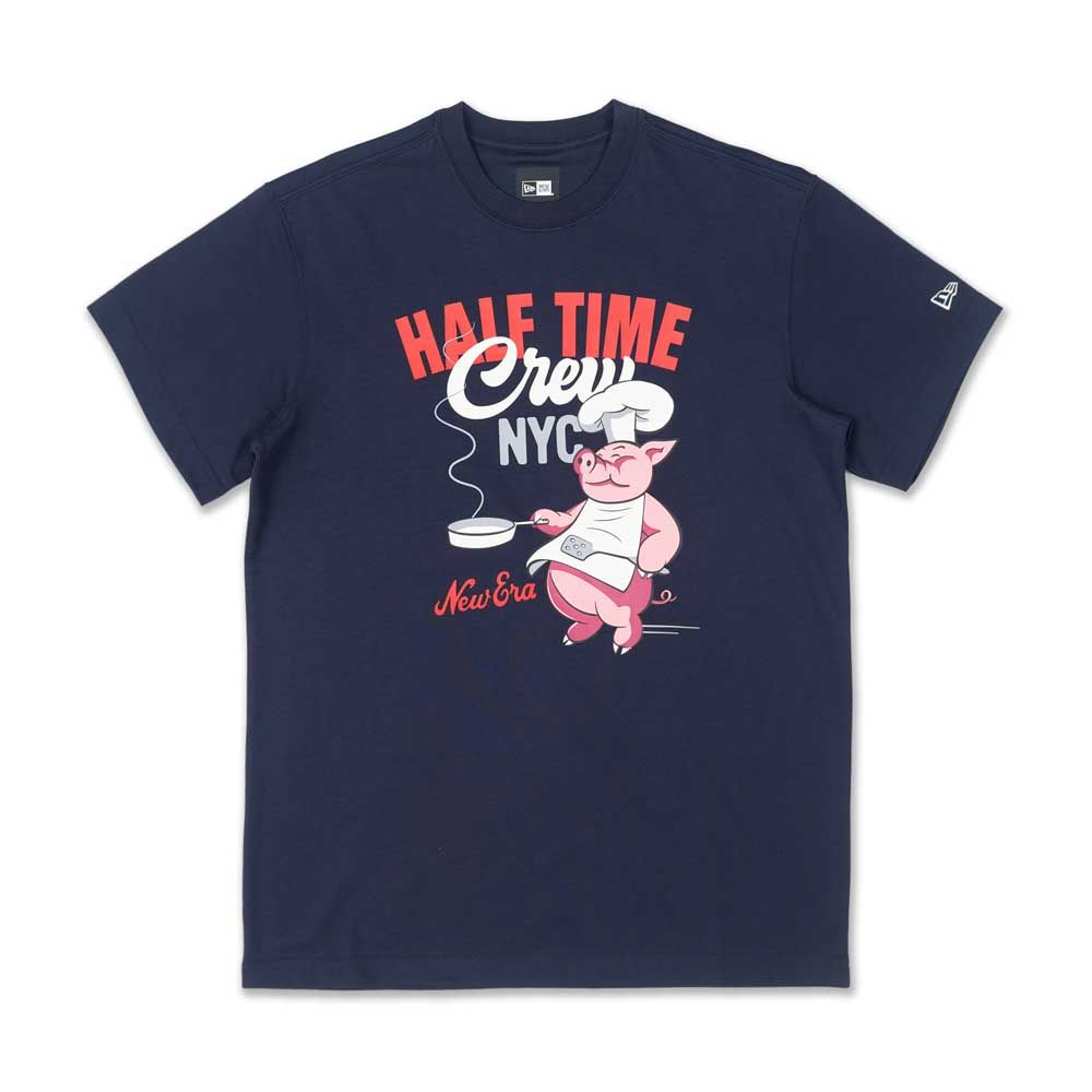 NEW ERA 短袖Tee HALF TIME CREW  海軍藍-NE13957276