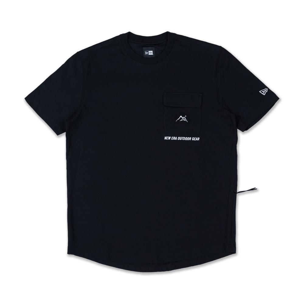 NEW ERA 短袖袋Tee URBAN DETACHABLE  黑-NE14148915