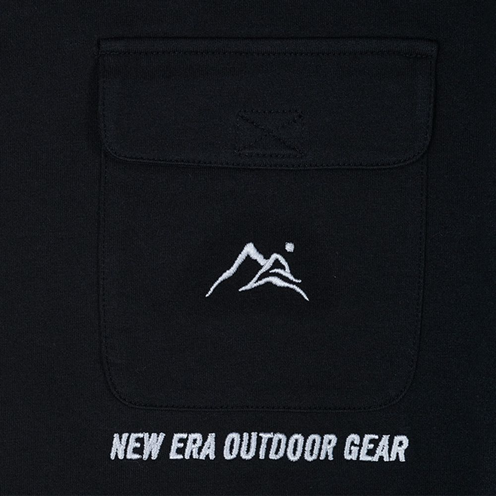 NEW ERA 短袖袋Tee URBAN DETACHABLE  黑-NE14148915