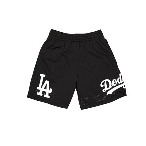 【NEW ERA】短褲 Q124Shorts 洛杉磯道奇 黑-NE60500398