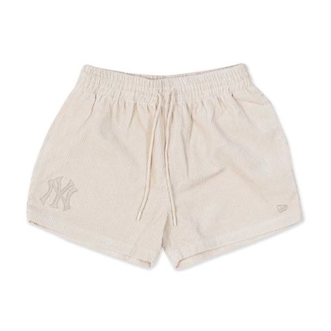 【NEW ERA】男女 短褲 CORDUROY 紐約洋基 石灰