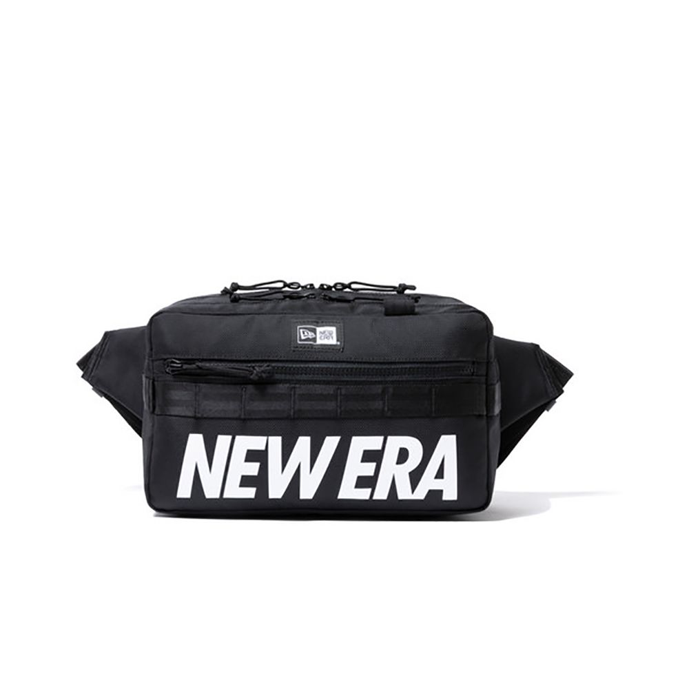 NEW ERA SQUARE 方型腰包 黑/文字標-NE12872991