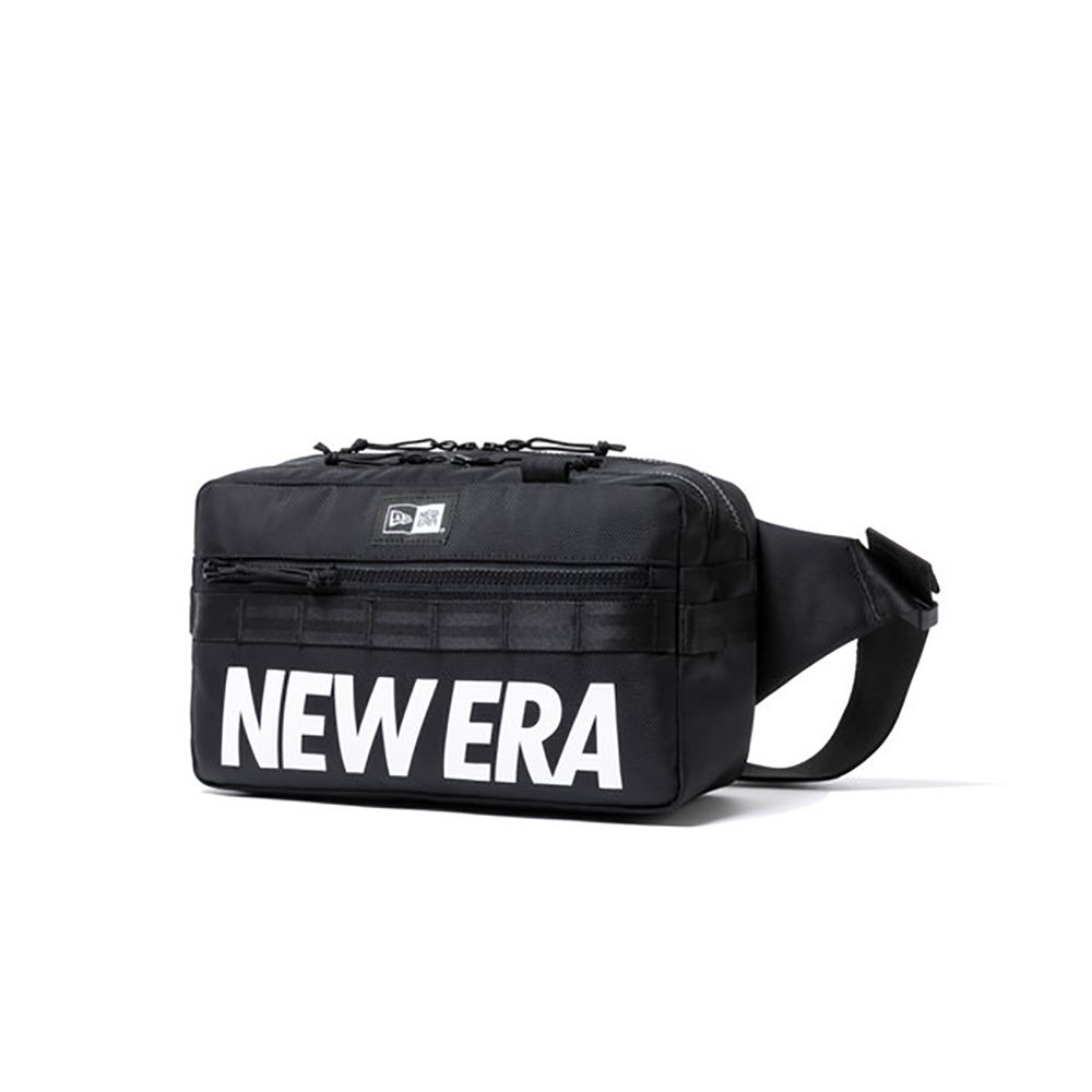 NEW ERA SQUARE 方型腰包 黑/文字標-NE12872991