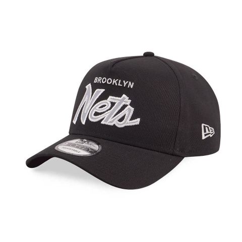 NEW ERA 940AF 布魯克林籃網 SCRIPTS 黑-NE13335834