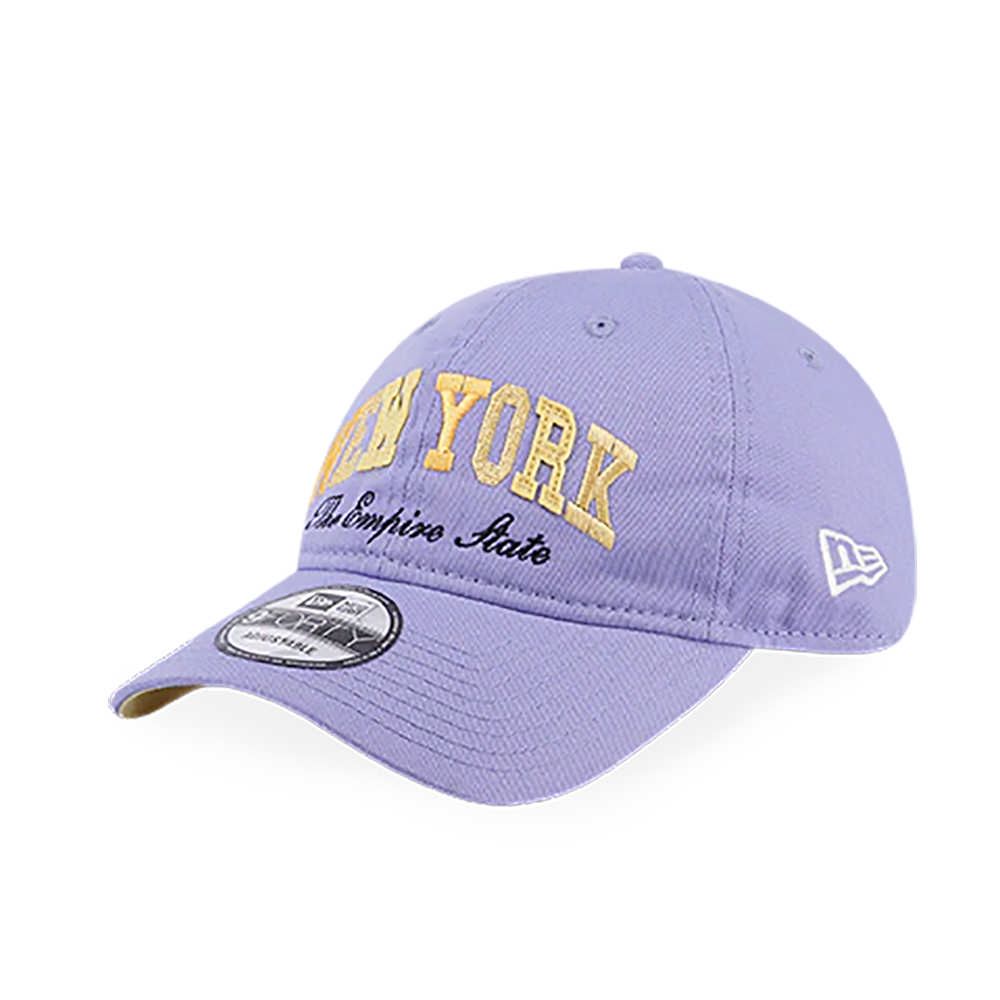 NEW ERA 940UNST MIX TREATMENT NEW YORK 薰衣草紫-NE13529257