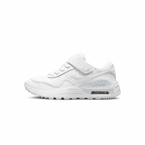 NIKE 耐吉 Air Max Systm PS 中童 白 氣墊 皮革 魔鬼氈 運動 緩震 休閒鞋 DQ0285-102