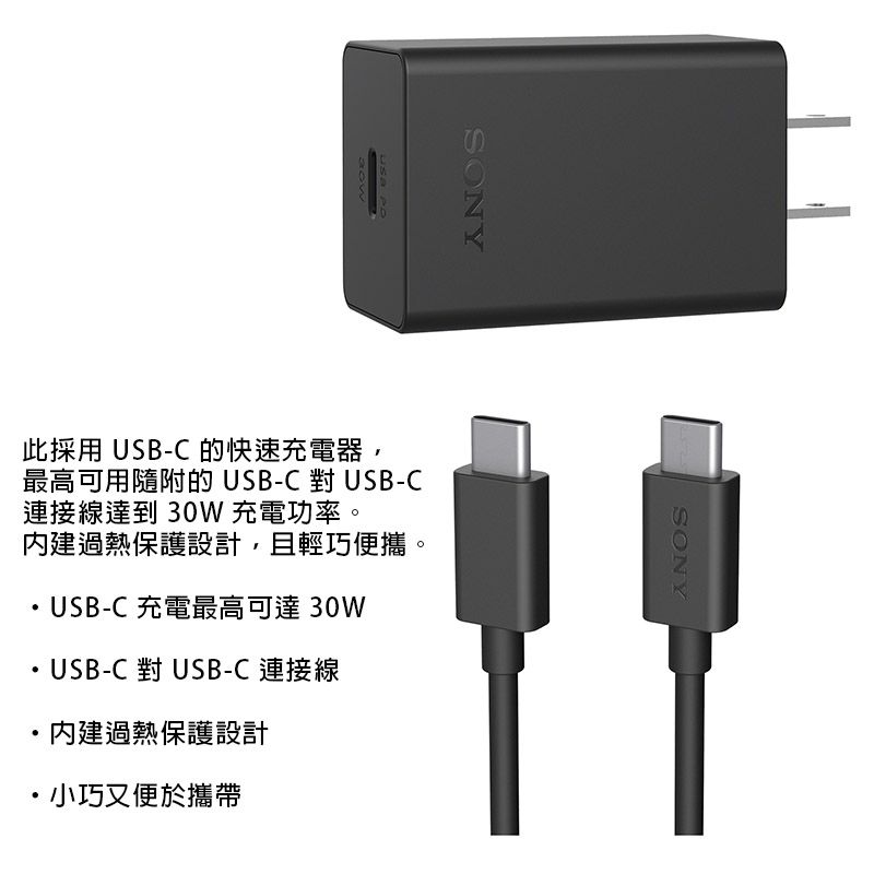 SONY 電源供應器30W (XQZ-UC1) - PChome 24h購物