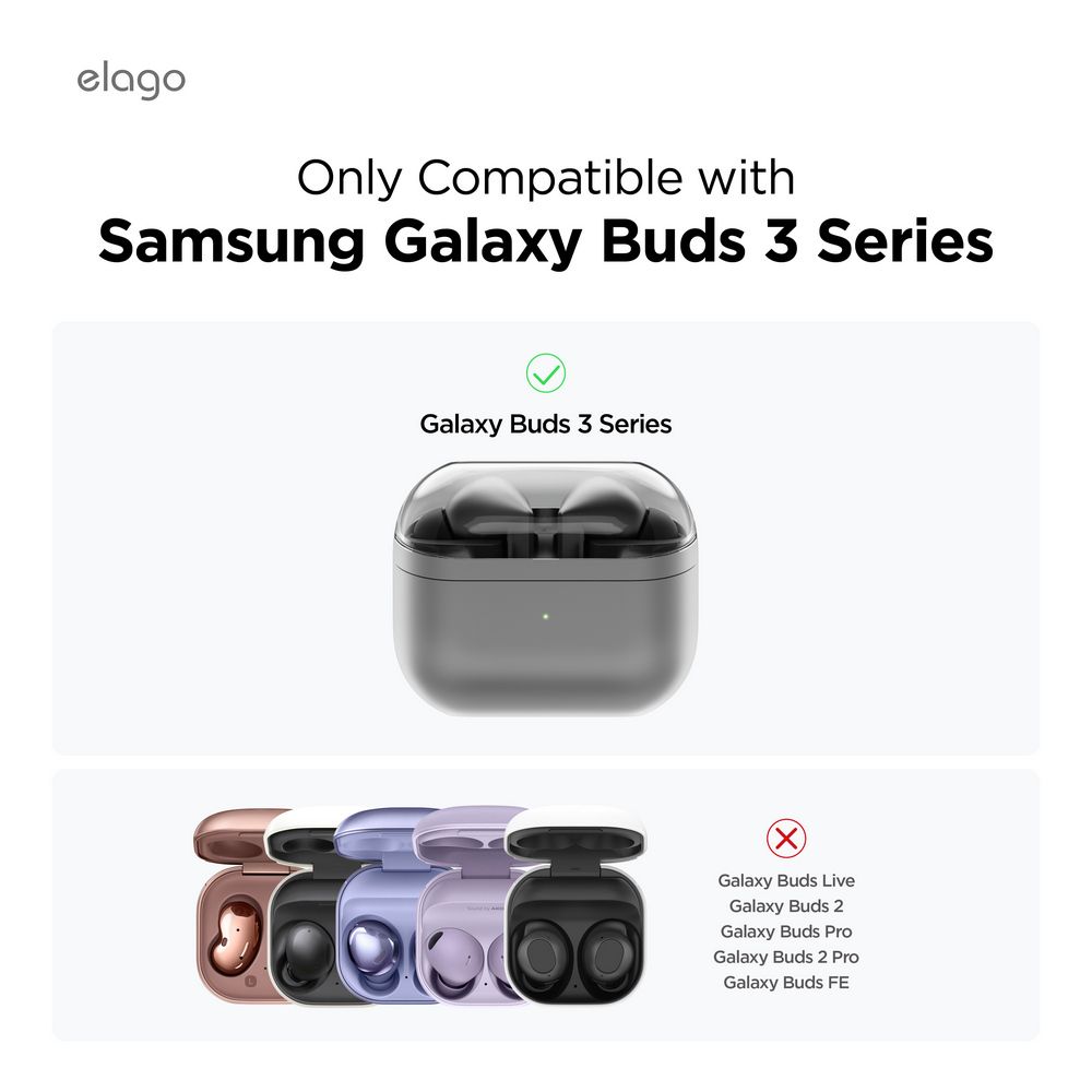 Elago 三星Galaxy Buds 3 / 3 Pro 耳機防掉落耳掛