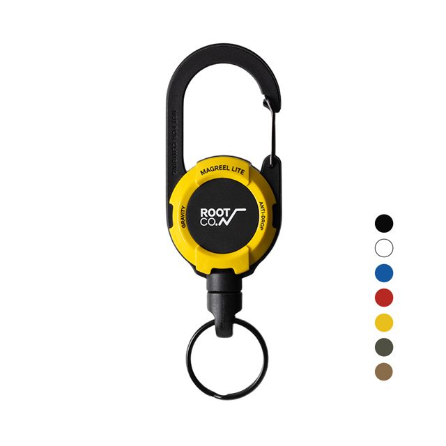 日本ROOT CO. Gravity MAG REEL LITE 360度旋轉多功能登山扣- 共六色