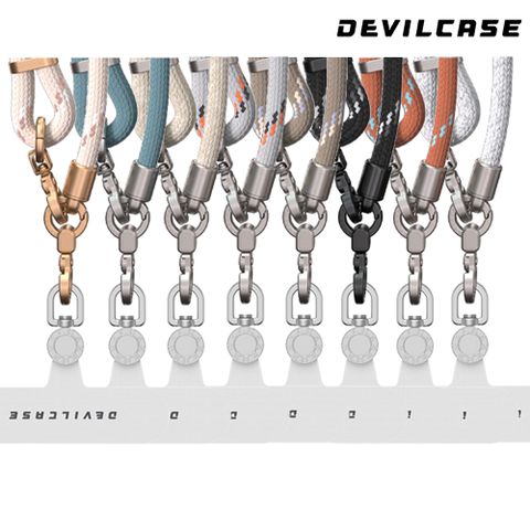 DEVILCASE 惡魔殼 惡魔 造型調節扣掛繩(8色)+墊片(2色隨機)