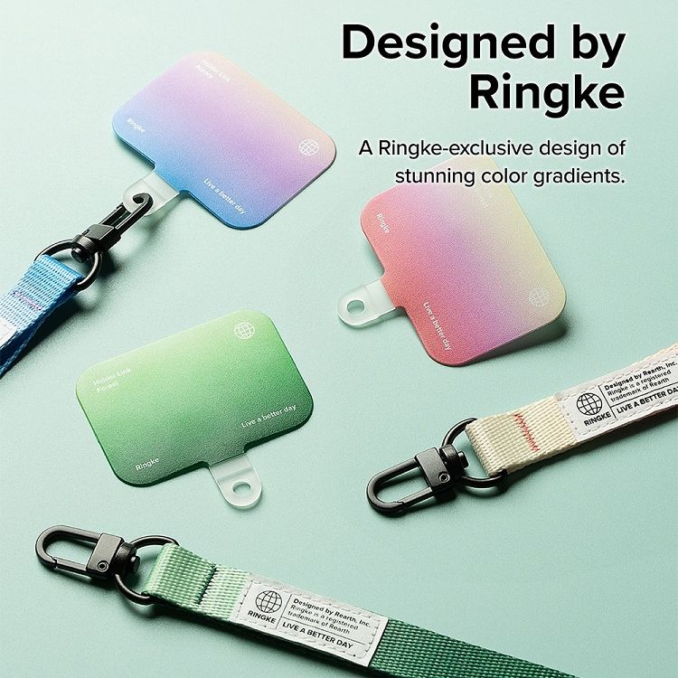 Ringke ｜Rearth [Design Shoulder Strap] 寬版手機肩背掛帶