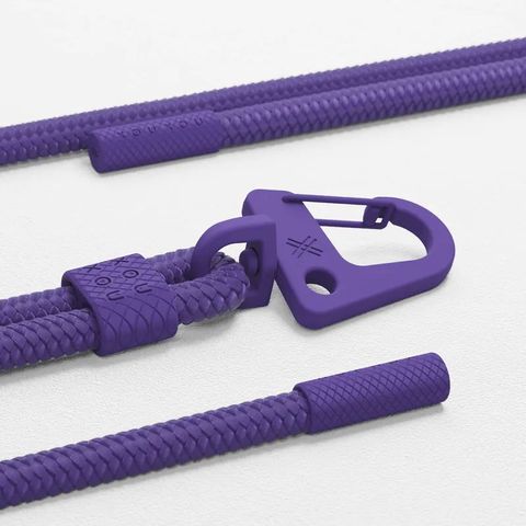 XOUXOU 登山扣掛繩V2 6mm-深紫色Purple