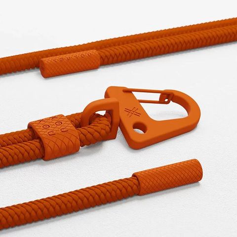 XOUXOU 登山扣掛繩V2 6mm-銹紅色Rusty Red