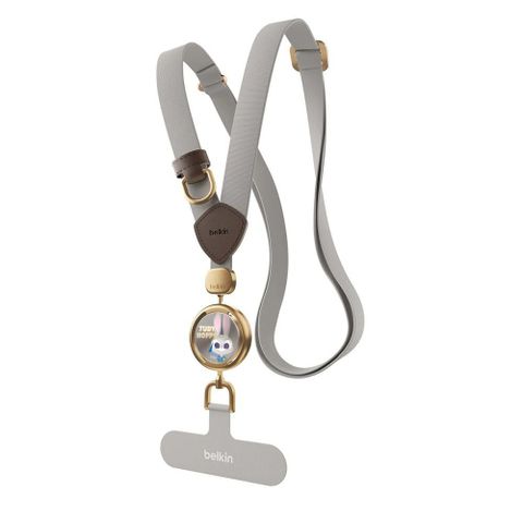 【Belkin】金屬扣環手機掛繩-動物方程式