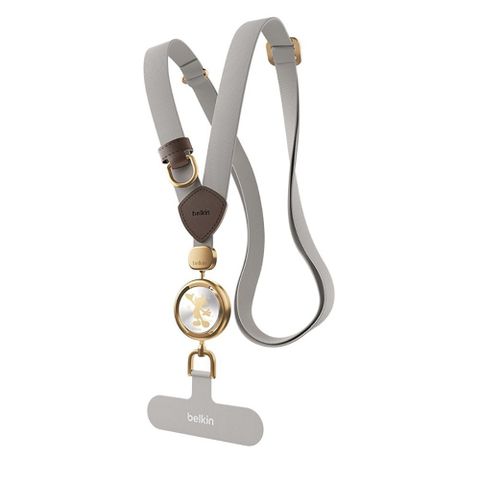 【Belkin】金屬扣環手機掛繩-璀璨米奇