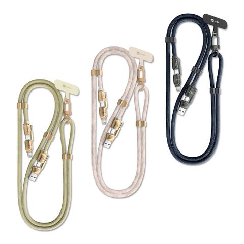 HODA 隨行多合一快速充電掛繩 - 65W 快速充電版