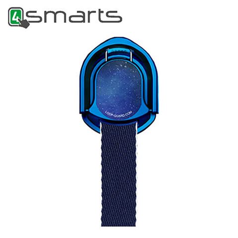 4smarts LOOP-GUARD 時尚立架指環手機支架-星空藍