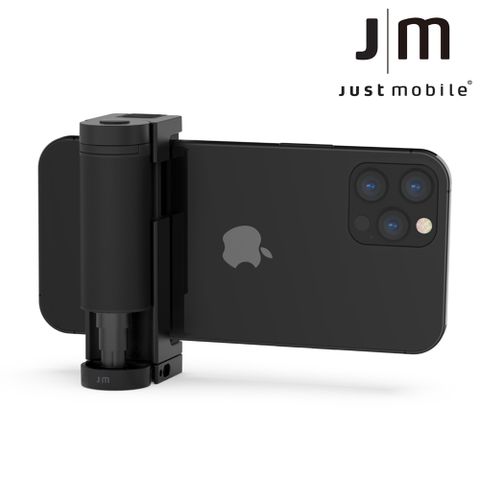 ★㊣超值搶購↘9折★Just Mobile ShutterGrip 2[掌握街拍 2]翻轉藍牙拍照握把-霧黑色