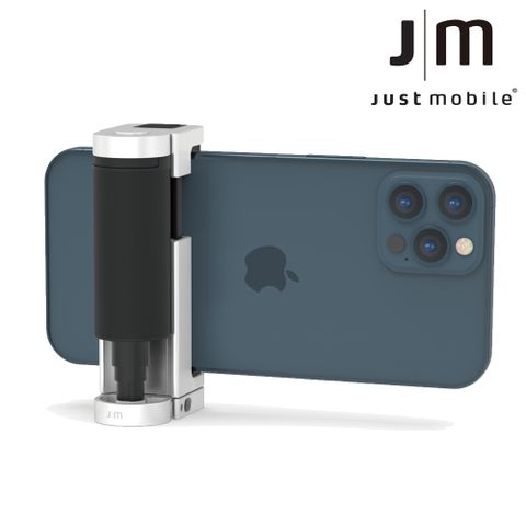 ★㊣超值搶購↘9折★Just Mobile ShutterGrip 2[掌握街拍 2]翻轉藍牙拍照握把-銀黑色