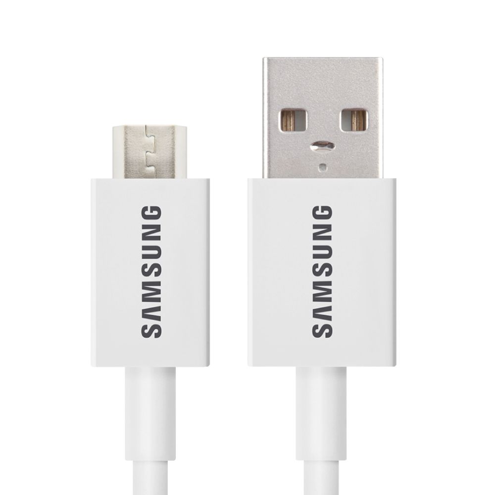 Samsung 三星 原廠 1M Micro USB 充電線 - 白色 (盒裝)