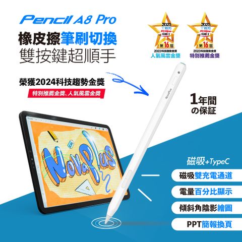 NovaPlus 可書寫於mini A17 Pro/iPad air(M2)(M3) / iPad Pro (M4)機種