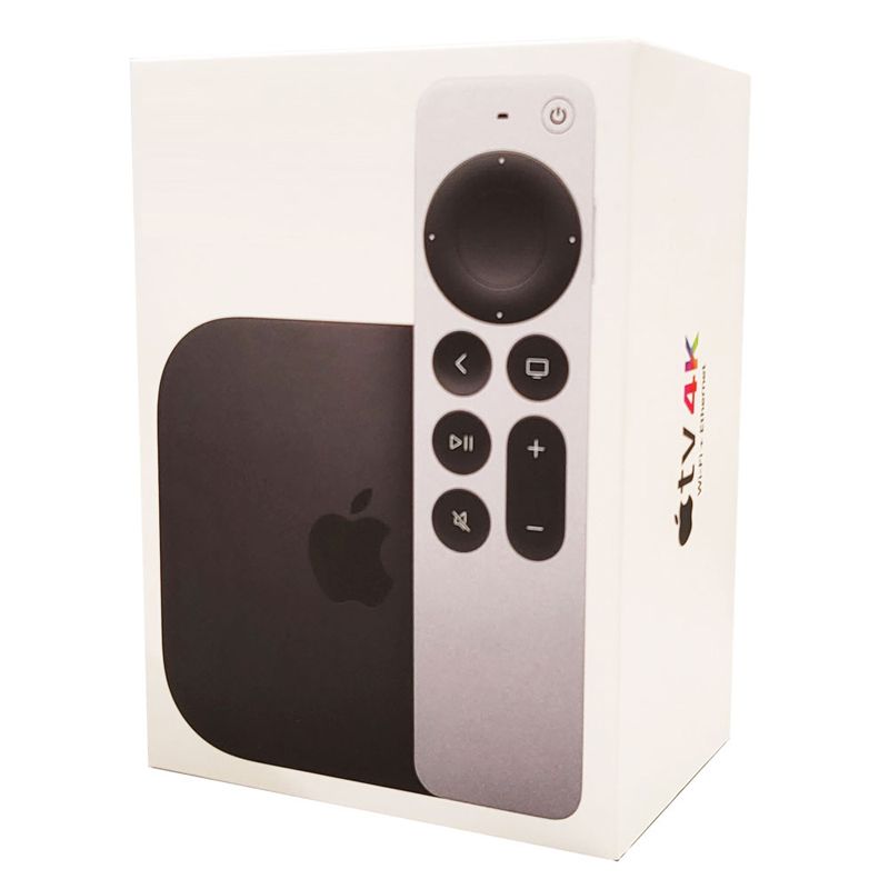 Apple Apple TV 4K (第3 代) Wi-Fi + 乙太網路128G 【型號:A2843
