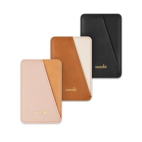Moshi SnapTo™ Slim Wallet iPhone 磁吸卡套 (非支援MagSafe磁吸)