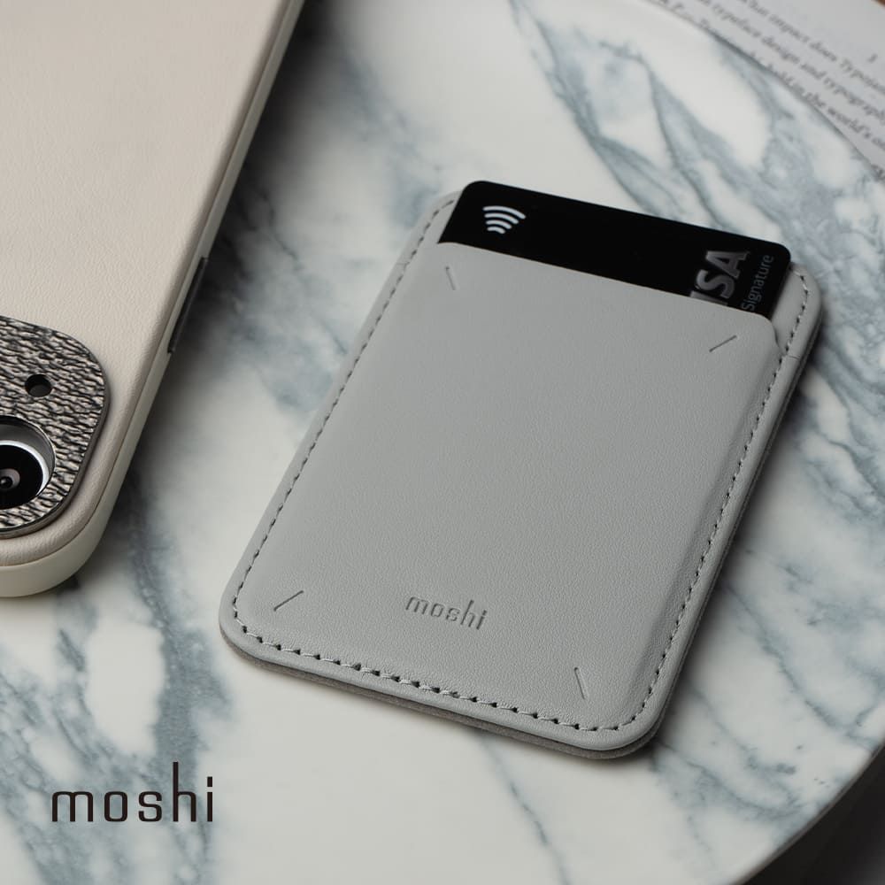Moshi 摩仕 Magnetic Slim Wallet 磁吸卡套 (兼容MagSafe)