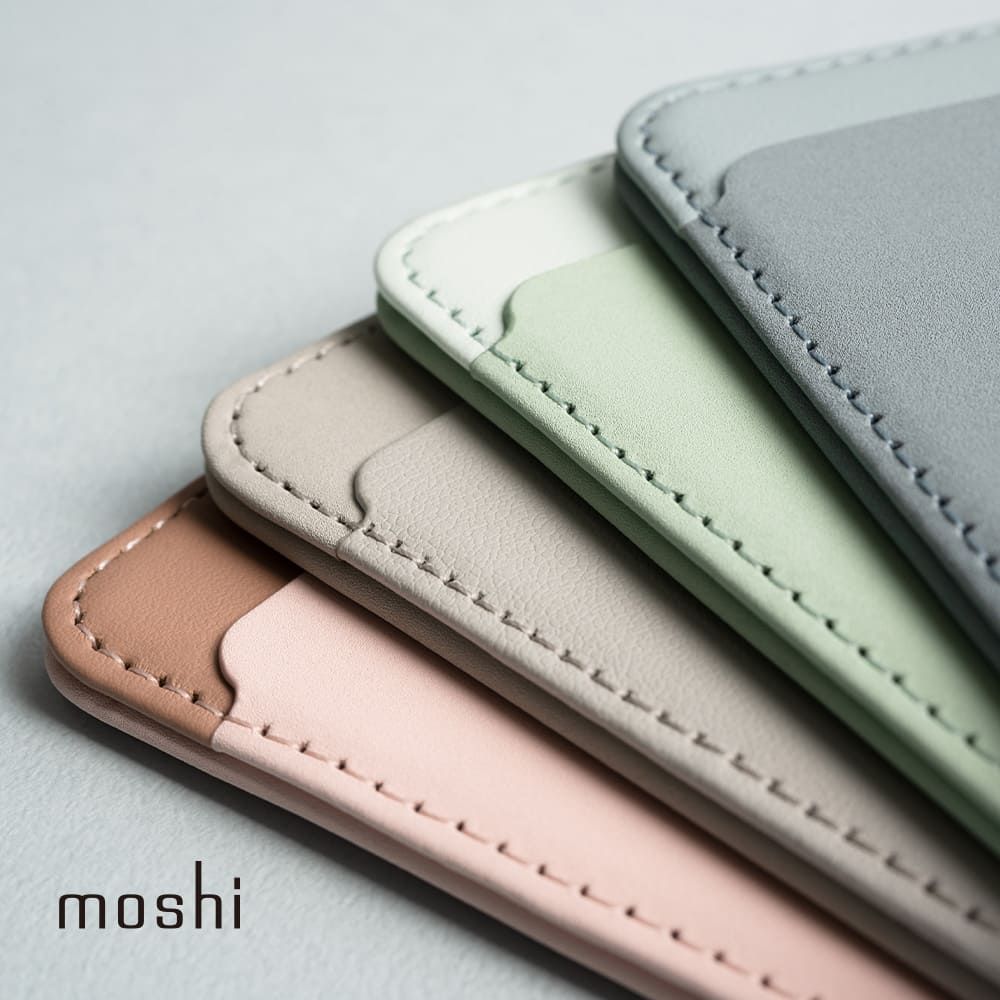 Moshi 摩仕 Magnetic Slim Wallet 磁吸卡套 - 霧境系列 (兼容MagSafe)