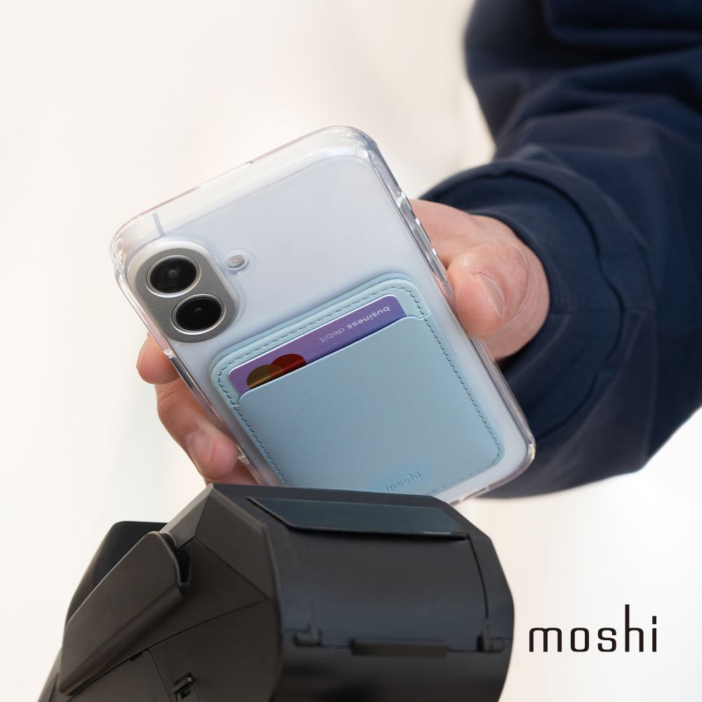 Moshi 摩仕 Magnetic Slim Wallet 磁吸卡套 - 霧境系列 (兼容MagSafe)