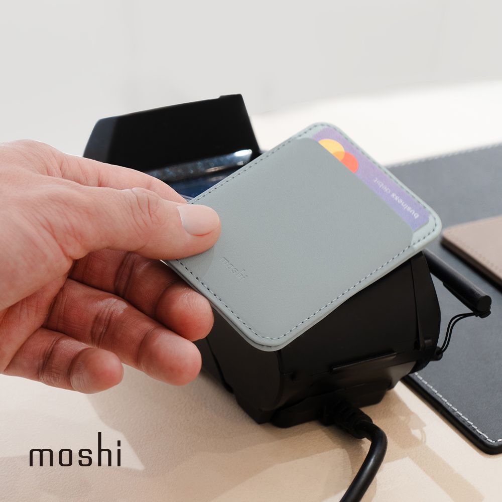 Moshi 摩仕 Magnetic Slim Wallet 磁吸卡套 - 霧境系列 (兼容MagSafe)
