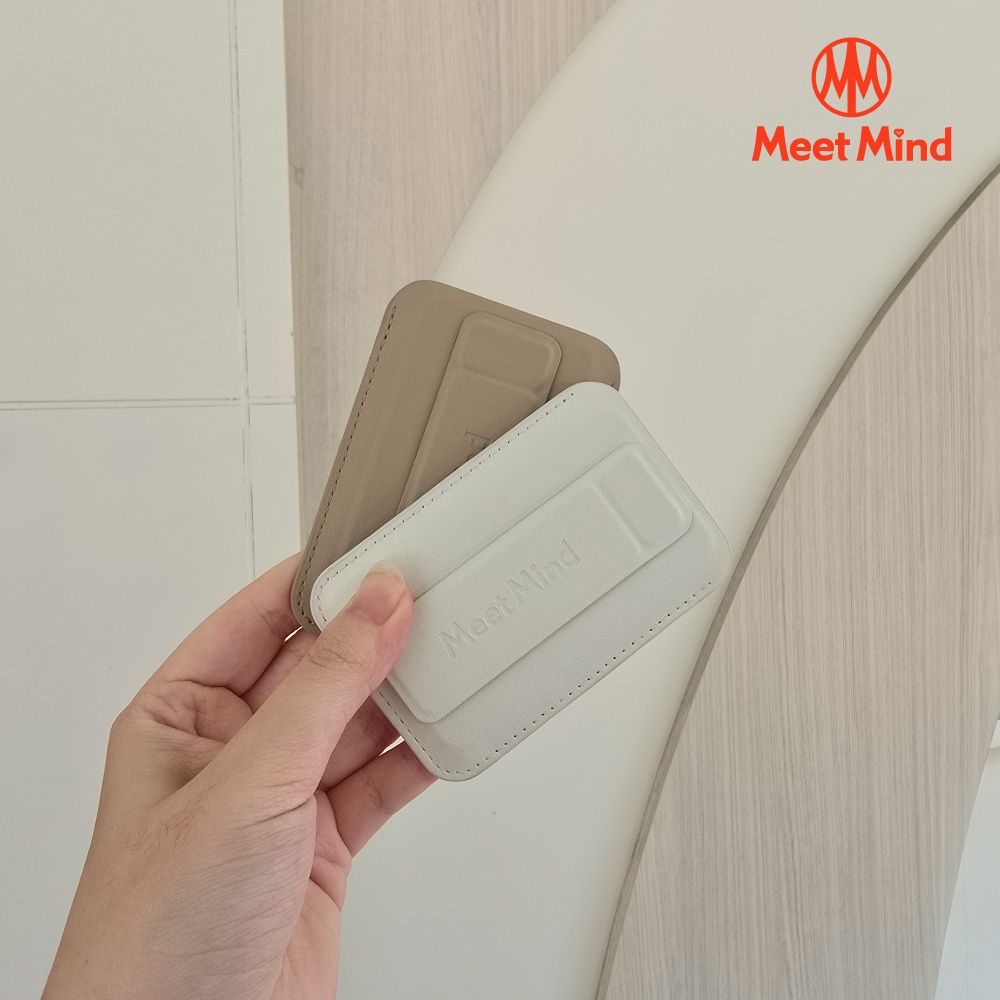 Meet Mind MagSafe磁吸式支架卡套包-超薄防盜刷款
